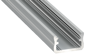 Profil nawierzchniowy srebrny anodowany typ A 1 metr